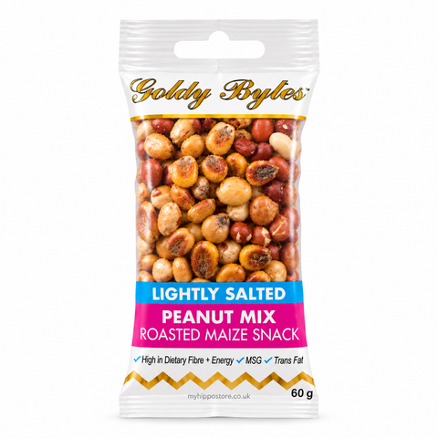 Goldy Bytes Lightly Salted With Peanuts 10x60g