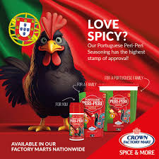 Crown Portuguese Peri Peri 200g - Hippo Store