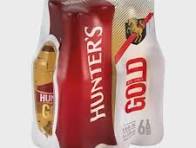 Hunters Gold bottles 6x300ml