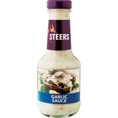 Steers Sauce Garlic Sauce 375ml - Hippo Store