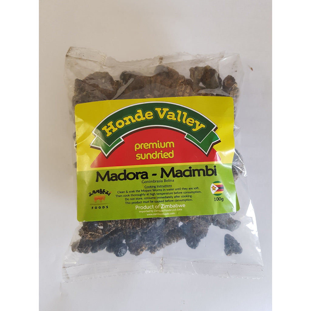 Honde Valley Mopani Worms 100g - Hippo Store