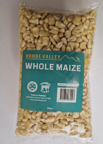 Honde Valley White Maize Corn  500g