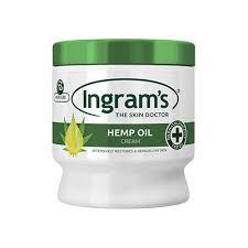Ingrams Camphor Cream Hemp Oil 1x500g