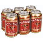Hunters Gold Cans 6x340ml - Hippo Store