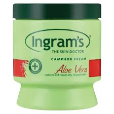Ingrams Camphor Cream Aloe Vera 500g