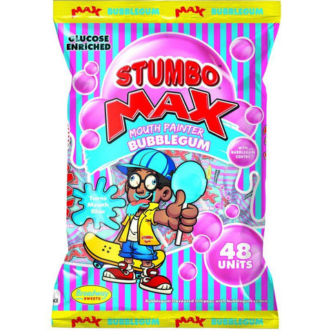 STUMBO MAX MOUTH PAINTER LOLLIPOS 24 PIECES