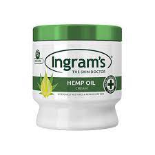 Ingrams Camphor Cream Hemp Oil 1x500g - Hippo Store