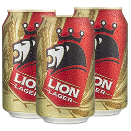 Lion Lager Cans 6x330ml