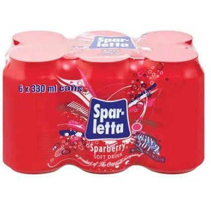 Sparletta sparberry Can 6x300ml - Hippo Store